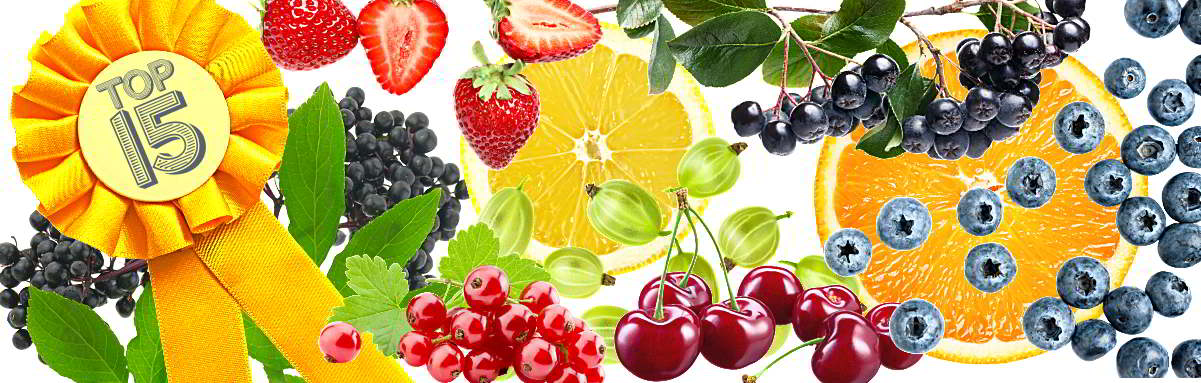 Ranking owoców z największą ilością polifenoli